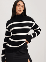 Striped Black